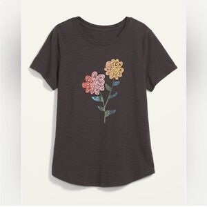 Old Navy Slub Knit Graphic Tee Size Small